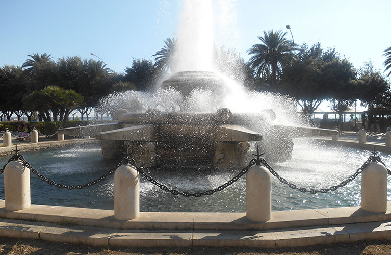 La fontana Rosa dei Venti, la più bella di Taranto